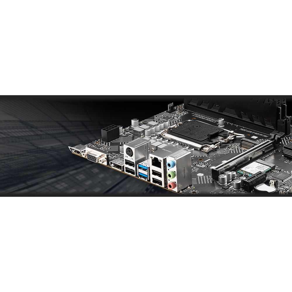 MSI PRO H610M-G WIFI DDR4 Gaming Desktop Motherboard, Intel H610, LGA-1700