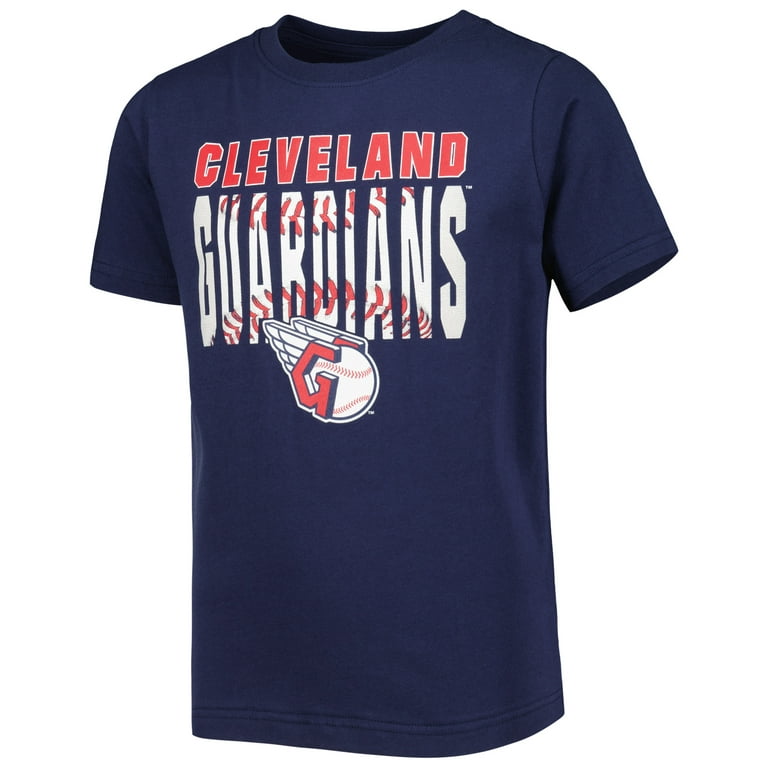 Youth Navy Cleveland Guardians T-Shirt