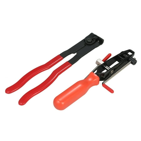 Cv Joint Boot Clamp - 2pcs Auto CV Joint Boot Clamps Pliers Automobile Car Banding Clamp Tool Kit Set