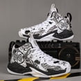 thumbnail image 3 of Womens Basketball Shoes Fashion Non Slip Lace Up Athletic Outdoor Sneakers, 3 of 4