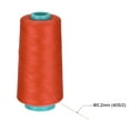 thumbnail image 3 of Unique Bargains 3000 Yards 40S/2 All-Purpose Polyester Sewing Thread (Orange), 3 of 5