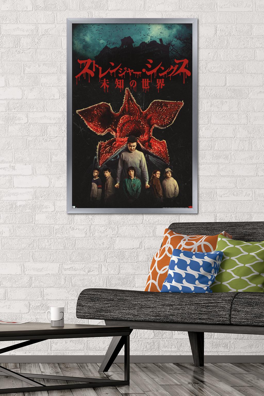 Netflix Stranger Things: Season 4 - International Wall Poster, 22.375" x 34" Framed