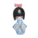 thumbnail image 2 of Figura de muñeca japonesa de dibujos animados en miniatura, pequeña escultura, figura de escritorio, geisha Azul A, 2 of 9