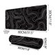 thumbnail image 3 of Gaming Mouse Pad Abstract Line Mouse Pad con Gran Mapa de Calor, Nueva Almohadilla Antideslizante de Ondulación de Fluido, 3 of 9