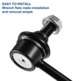 thumbnail image 5 of Unique Bargains 2 Pcs Car Front Sway Bar Link Stabilizer Bar End Link Sway Bar Link  Fit for BUICK REGAL Black, 5 of 7
