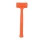 thumbnail image 1 of Mazo De Goma Para Golpe Muerto, Martillo De Goma De Doble Extremo, Núcleo De Acero De Color Naranja, Antideslizante Resistente A Impactos Para Instalación De Pisos, 1 of 7
