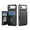 Black, variant on ShellTech for iPhone Air Wallet Case with 4 Card Slots,Flip PU Leather Magnetic Closure Kickstand TPU Bumper Lightweight Slim Anti-Scratch Shockproof Protective Cover for Women Men,Black