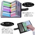 thumbnail image 4 of GHSDFBB Leather Credit Card Holder Business Card Holder Credit Card Cover, RFID Prevents Loss of Credit Cards or Business Cards,Large Storage Holds 102 Cards, 4 of 7