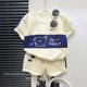 thumbnail image 3 of Children's Sets mother Kids Clothes Boys Girl T-shirt Shorts 2PCS  Short sleeve Baby Children Clothing Toddler Suit Suit Striped, 3 of 6