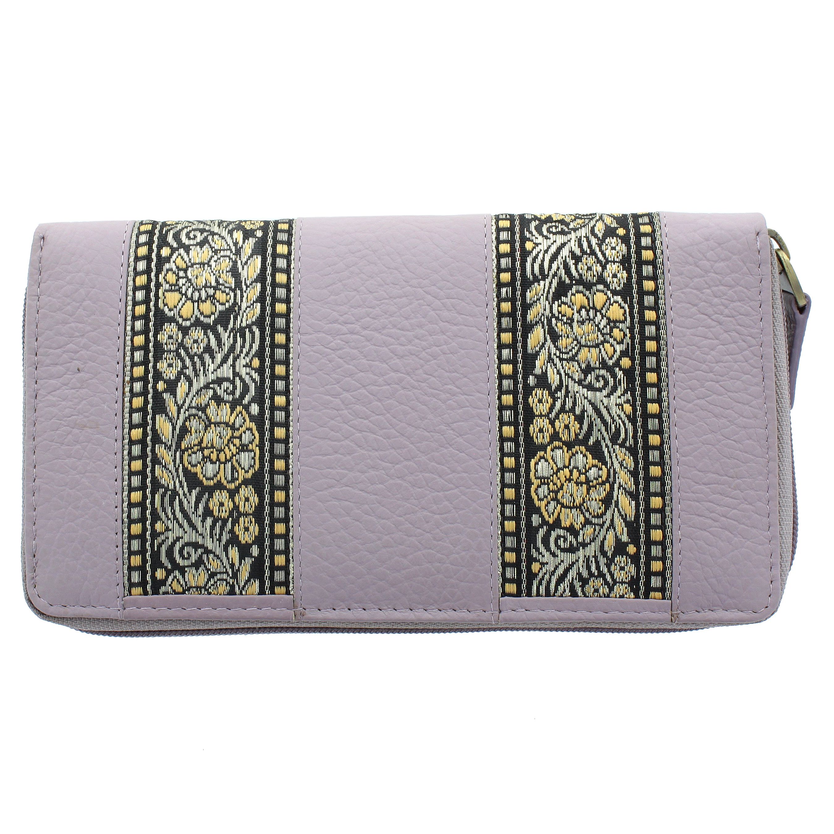 Women's Fashion Ziparound Wallet WLTYL22PL in Purple