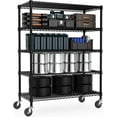 thumbnail image 3 of Storage Shelves Wire Shelving Heavy Duty Metal Storage Shelving Unit Adjustable Garage Shelving Rack Pantry Kitchen, 3 of 6
