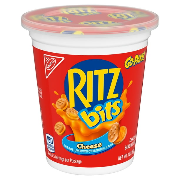 Ritz Bits Cheese Cracker Sandwiches Go Pak