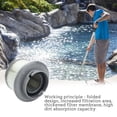 thumbnail image 4 of Ruiboury Swimming Pool Filter Plastic Strainer Hot Tub Inflatable Pool Filtration Part Replacement for, 4 of 8