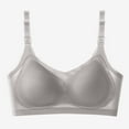 thumbnail image 2 of Penkiiy Womens Adhesive Bras Women's Silicone Invisible Bra Reusable Chest Sticker Lifting Chest Anti-Bulging Gray Bras, 2 of 5
