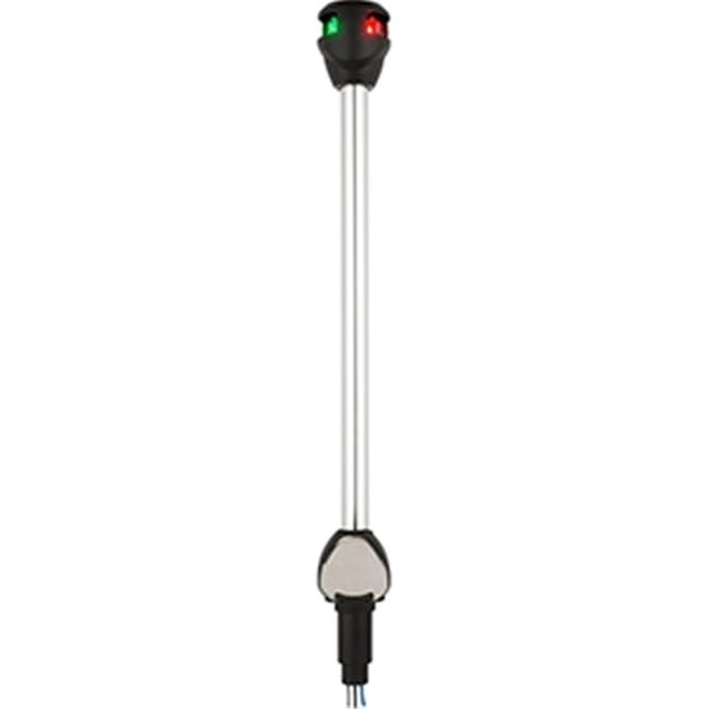 Attwood Marine NV6LC2-14-7 LightArmor Bi-Color Navigation Pole Light with Task Light - Straight - 14 in.