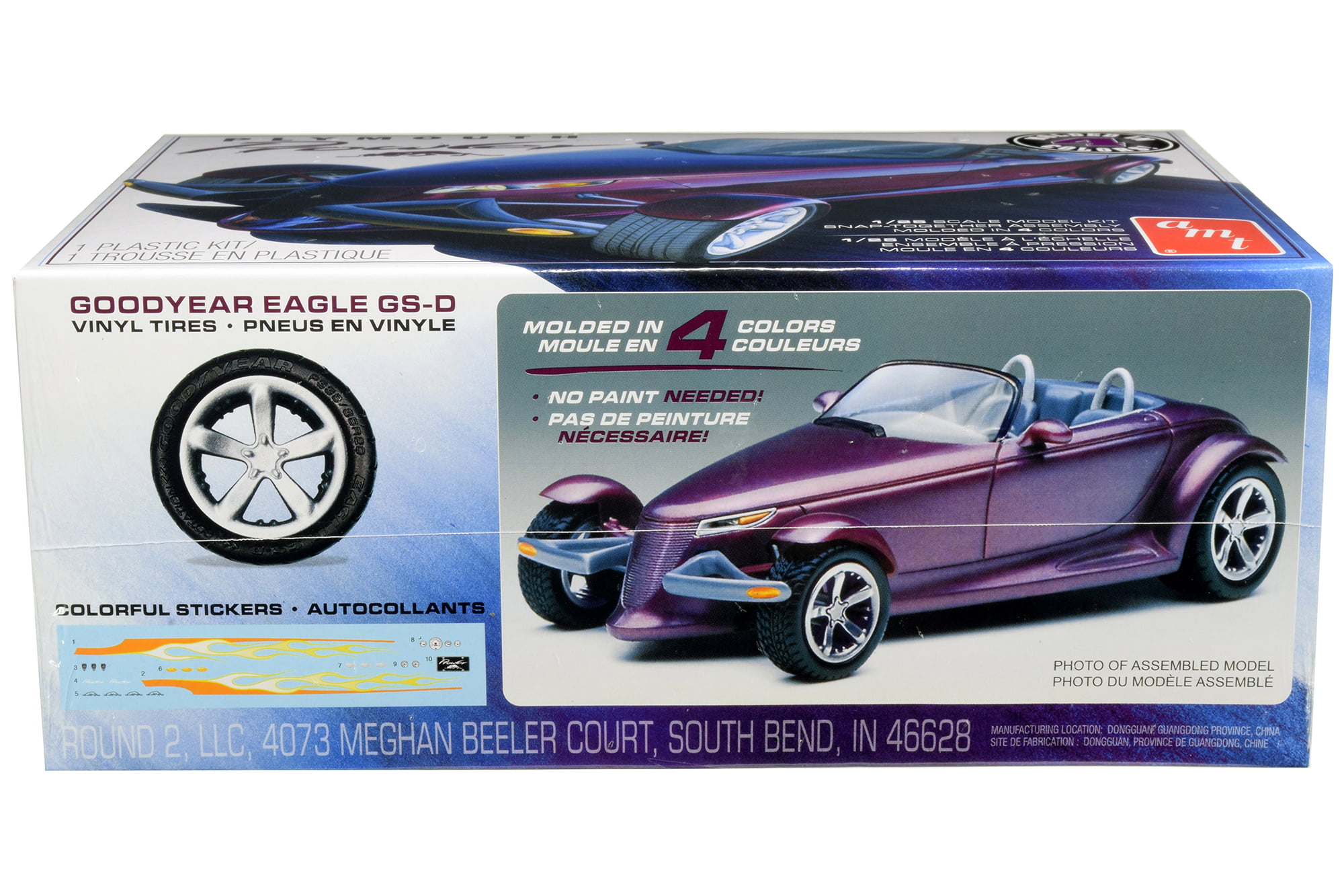 1997 Plymouth Prowler Plastic Model Kit 1/25 Scale AMT ERTL With Trailer Skill 2 for sale online 