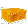 thumbnail image 2 of Multifunctional Poultry Plastic Transport Cage for Chickens Ducks Gooses Birds, 2 of 9