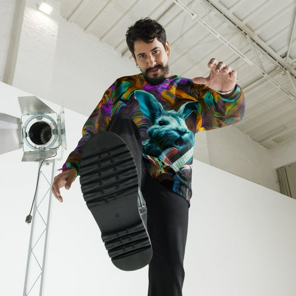 Rockin' Rabbit Unisex Sweatshirt