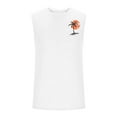 thumbnail image 3 of UVEASISHA Men's Tank Tops Palm Tree Graphic Print Muscle Shirts Casual Hawaiian Sleeveless Crewneck Workout Gym Sport T-Shirt Big and Tall 2025 White,XXL, 3 of 4