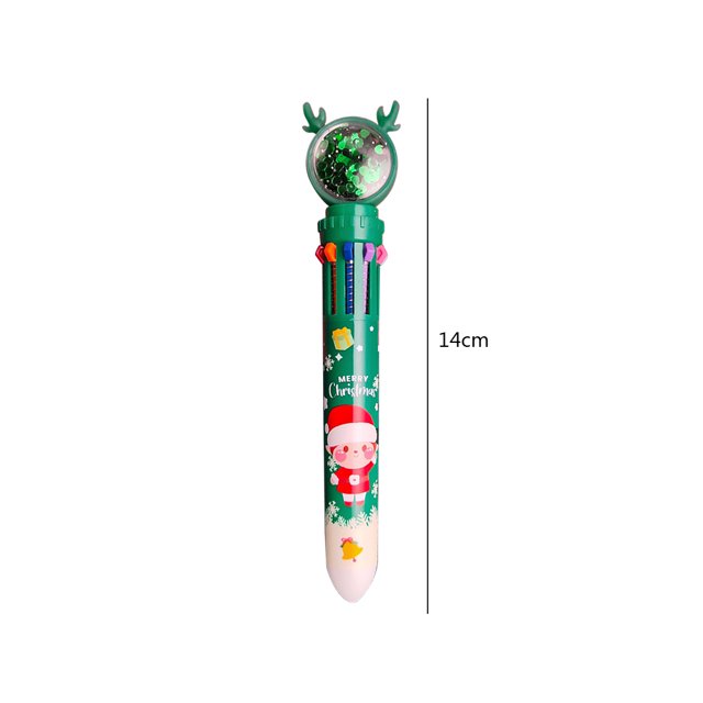 Bolígrafos 3 uds bolígrafos regalos creativos bolígrafo de escritura de Navidad para estudiantes de oficina en casa Sywqhk Libre de BPA