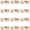 Peach Tree, variant on Loops & Threads Soft Classic Multi Ombre Yarn - Multicolor Yarn for Knitting, Crochet, Weaving, Arts & Crafts - Bluebird, Bulk 12 Pack