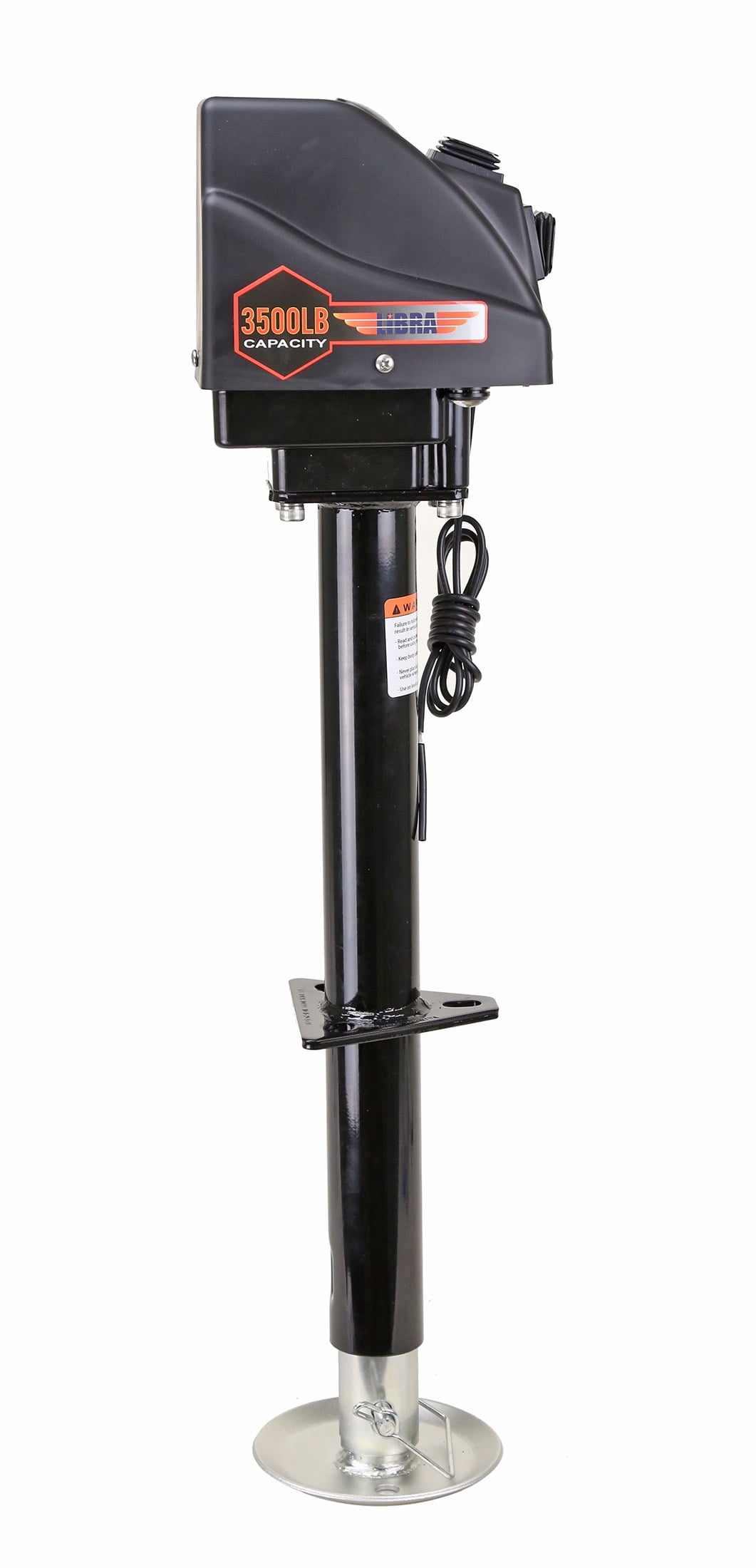 LIBRA 3500lbs Electric Power Tongue Jack for RV Trailer & Camper w/waterproof cover