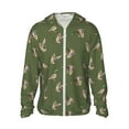 thumbnail image 1 of Fotbe Birds Wild Ducks Chaqueta con Protección Solar UPF 50+ para Hombre y Mujer, Camisa con Capucha y Bolsillos-Large, 1 of 7