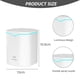 thumbnail image 2 of Humidificadores para el dormitorio, humidificador de niebla fría de 2L para el dormitorio, humidificador de escritorio portátil USB, 2 of 6