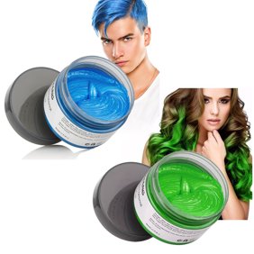 Mofajang Hair Wax 2 Colors Kit Temporary Hair Coloring Styling