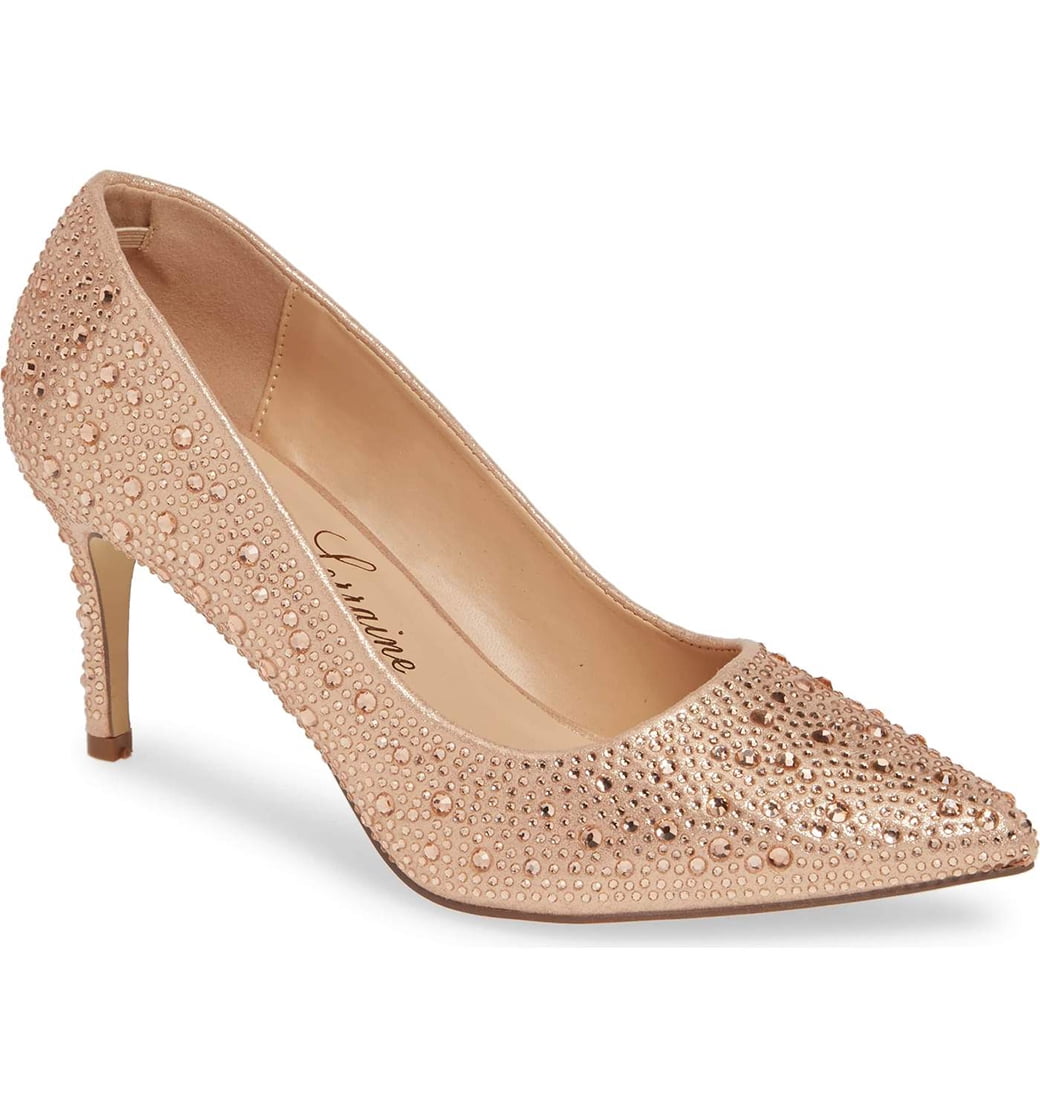 LFL by Lust for Life LL-MOXXIE Pump Rose Gold  Pointed Toe Retro Fashion Pump 