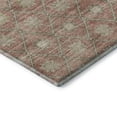 thumbnail image 3 of Addison Rugs Mayfield Premium Machine Washable Transitional Lattice Terracotta Rectangle Rug, 10' x 14', 3 of 7