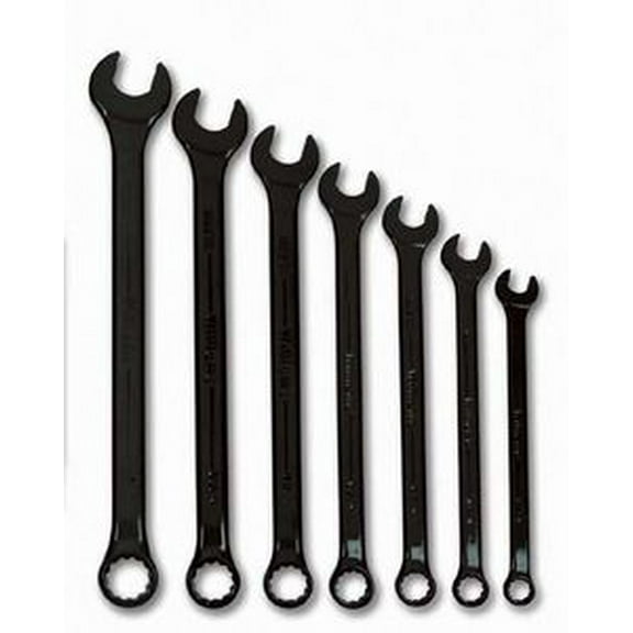 SC Combination Wrench Set Black 7-Piece
