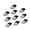 10pcs, variant on CEORPER Push In Terminals Blocks No Tool Need Electrical Connect for LED Light 0.7mm²