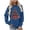 Blue, variant on Enjoytime Fall Sweatshirts for Women Christmas Tree Printed Round Neck Long Sleeve Tops Xmas Holiday Casual Winter Pullover Sweatshirt