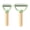 Green, variant on ACDANC 2Pcs Cat Brush,Pp Cat Shedding Brush,Dog Combs for Grooming Matting,Green,7X3X2"