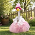 thumbnail image 4 of Happy Birthday Porch Goose Outfit with Hat and Tutu Skirt for 23inch Statues Reusable Birthday Yard Goose Costume Set for Outdoor Yard Decor, 4 of 5