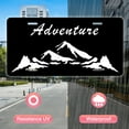 thumbnail image 4 of Smoaffly Mountains Adventure License Plate Decorative Car Front, Metal Car Plate, License Plate, Vanity Tag, Aluminum Novelty License Plate for Men/Women/Boy/Girls Car 6×12 Inch, 4 of 5