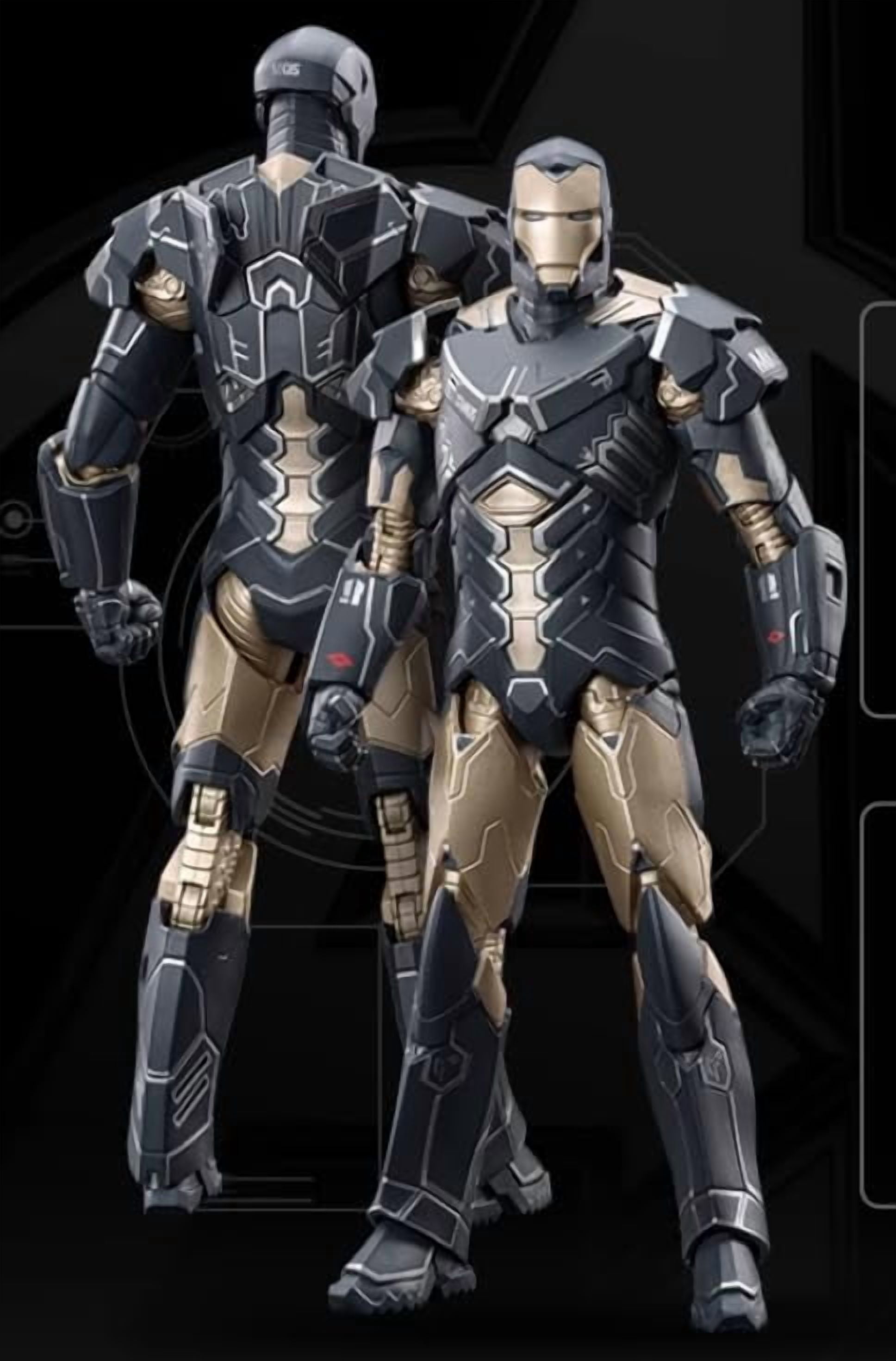 ZD Toys 1/10 Scale  Iron Man MK15 Sneaky Armor Collector Action Figure