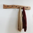 thumbnail image 4 of Live Wood Outdoors Theme 48" Bench with Coat Hook Set, Natural, 4 of 13