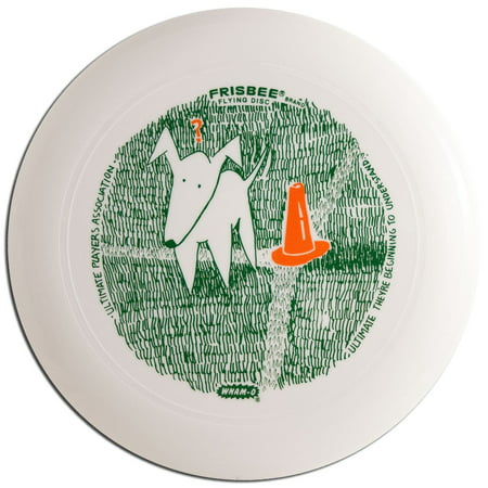 Wham-O UMax Frisbee Disc - Quizzical Dog USA Ultimate Design, Weight: 175 grams (official weight for Ultimate Frisbee) By