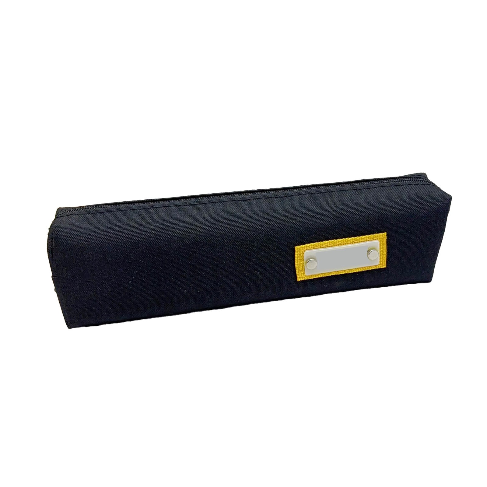 bbymog Trousse de Rangement pour Papeterie Sac de Rangement Durable en Tissu Oxford Noir Taille Unique