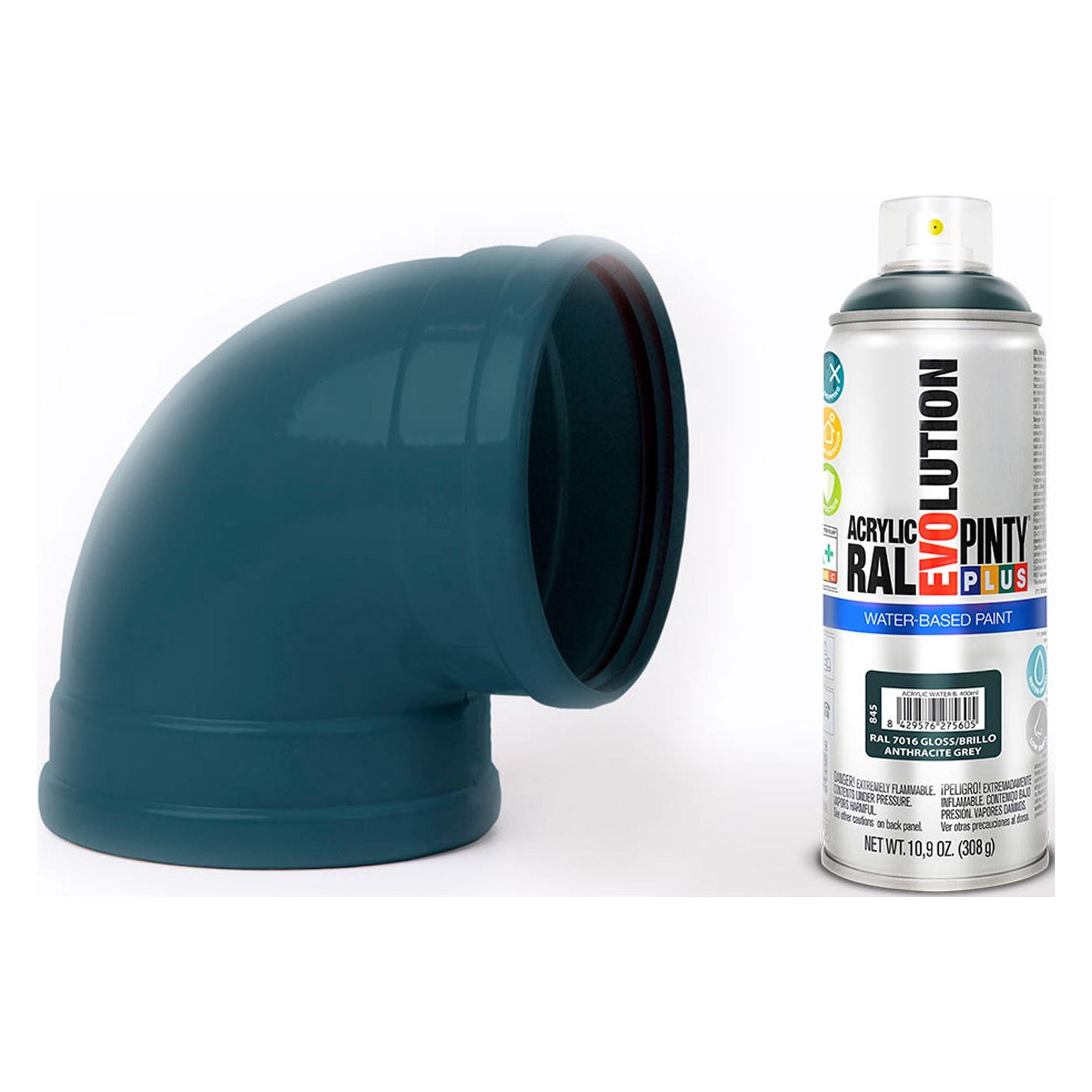 Tru-Color TCP-4042 Gloss Dark Green Acrylic Paint - 4.5 oz. Spray