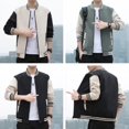 thumbnail image 3 of Chaqueta versátil con estampado de cuello levantado para hombre M-5XLpangjing, 3 of 4