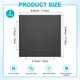 thumbnail image 3 of Uxcell 2-Pack Panel de Acceso para Drywall, 5x5 Pulgadas Cubierta de Agujero de Pared Adhesiva de Plástico [Negro, Cuadrado], 3 of 7
