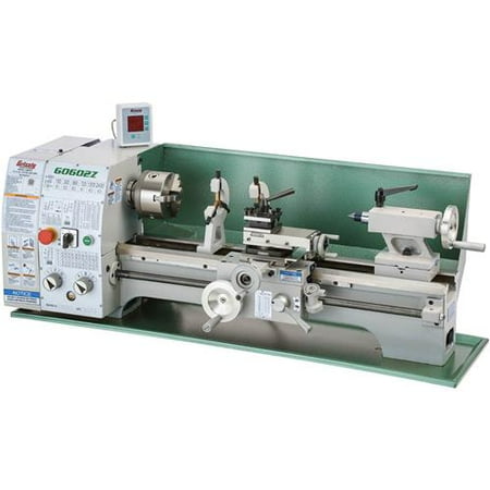 lathe grizzly benchtop dro industrial metal