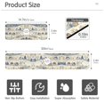 thumbnail image 3 of Yayeee Faucet Mat for Kitchen Sink 14.7" Diatomite Long Splash Guard Pad, Snowy Mountains, 2 Pack, 3 of 7