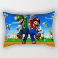 thumbnail image 5 of Funda de almohada de dibujos animados de Super Mario Bros para sala de estar, coche, decoración, figura de acción, juguetes, Peach, Luigi, Yoshi, funda de almohada de anime, regalo para niños, 5 of 5
