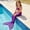 Purple, variant on Girls Swimsuit Size 3-4Y Kids Rainbow Scale Tail Design One Piece Swimsuit Girls Bathing Suits