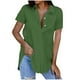 thumbnail image 2 of Fiudx Camisas de Mujer Blusa Superior Informal de Manga Corta con Cuello Vuelto y Botones para Mujer a La Moda, 2 of 6