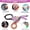 Pink, variant on 6 in 1 Multi Tool Scissors, Folding Rescue Shears with Window Breaker, Seatbelt Cutter, Ring Cutter, Oxygen Wrench, EDC Survival Gear